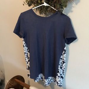 Loft Mixed Media Sweater